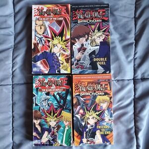 Yu-Gi-Oh VHS Lot of 4 Movies